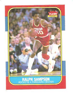 1986-87 Fleer #97 Ralph Sampson RC