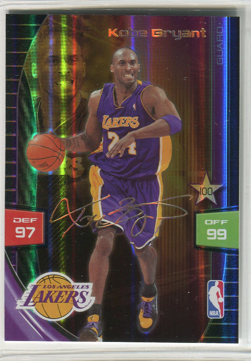 2009-10 Adrenalyn XL Extra Signature #4 Kobe Bryant