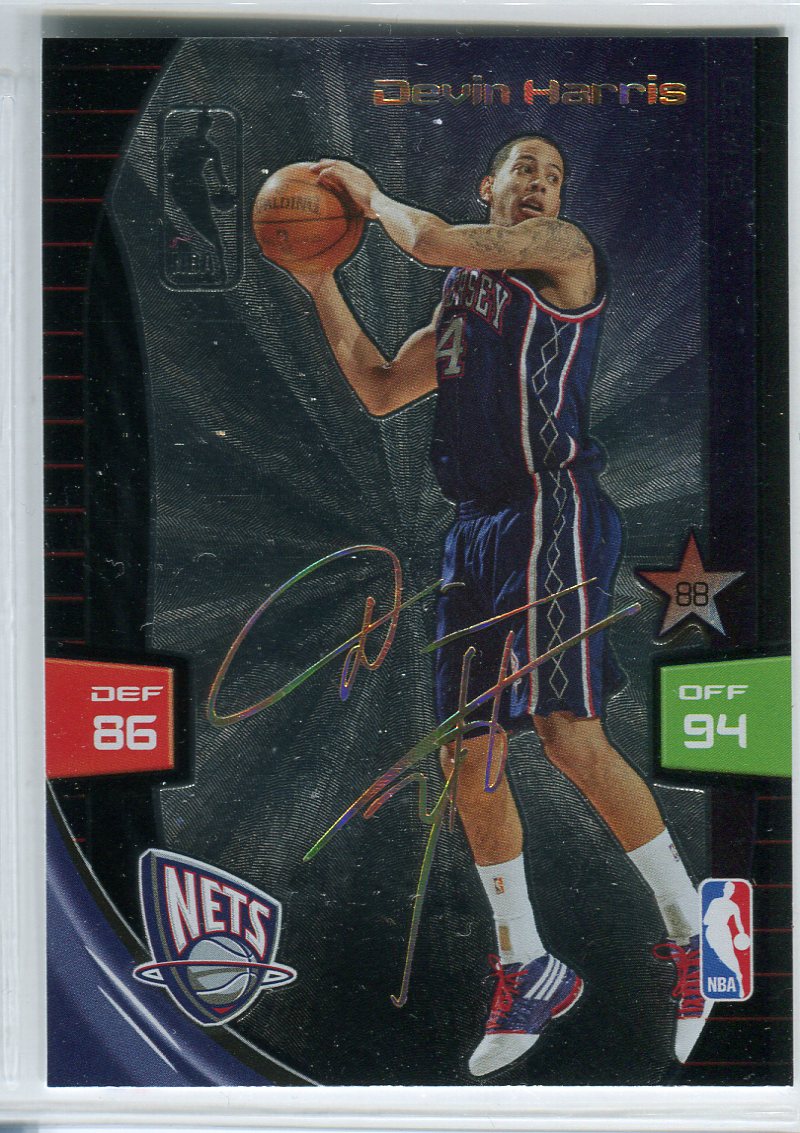 2009-10 Adrenalyn XL Ultimate Signature #11 Devin Harris