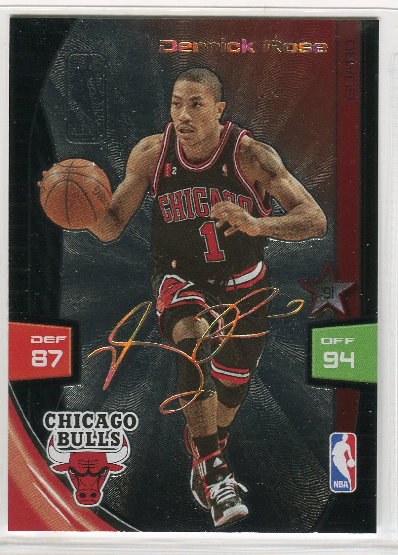 2009-10 Adrenalyn XL Ultimate Signature #25 Derrick Rose