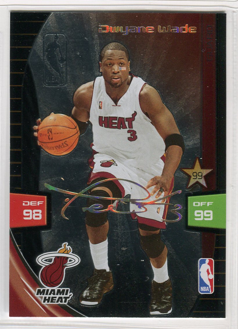2009-10 Adrenalyn XL Ultimate Signature #28 Dwyane Wade