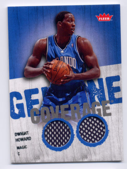 2008-09 Fleer Genuine Coverage #GCDH Dwight Howard