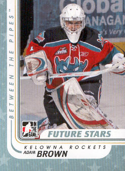 2010-11 Between The Pipes #1 Adam Brown