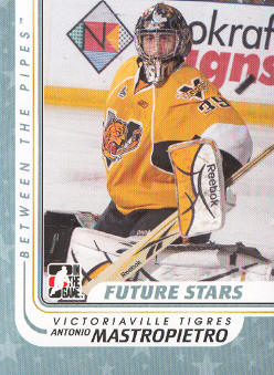 2010-11 Between The Pipes #3 Antonio Mastropietro
