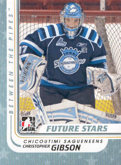 2010-11 Between The Pipes #7 Christopher Gibson