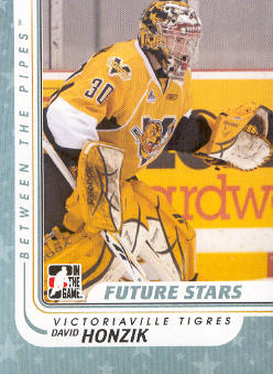 2010-11 Between The Pipes #9 David Honzik