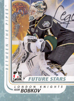 2010-11 Between The Pipes #15 Igor Bobkov