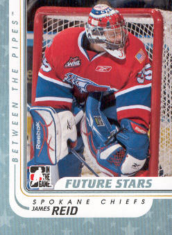 2010-11 Between The Pipes #17 James Reid