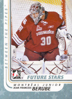 2010-11 Between The Pipes #18 Jean-Francois Berube