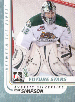 2010-11 Between The Pipes #21 Kent Simpson