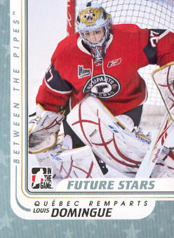 2010-11 Between The Pipes #23 Louis Domingue