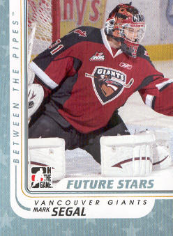 2010-11 Between The Pipes #27 Mark Segal