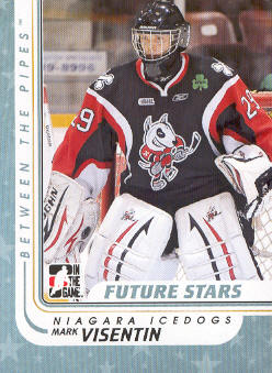 2010-11 Between The Pipes #28 Mark Visentin