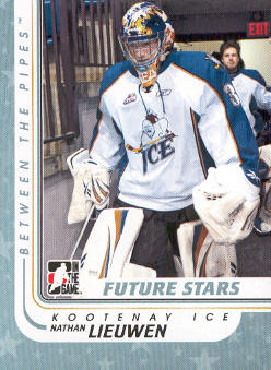 2010-11 Between The Pipes #32 Nathan Lieuwen