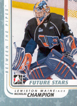 2010-11 Between The Pipes #33 Nicolas Champion