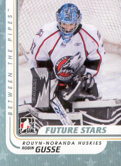 2010-11 Between The Pipes #38 Robin Gusse
