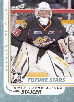 2010-11 Between The Pipes #39 Scott Stajcer