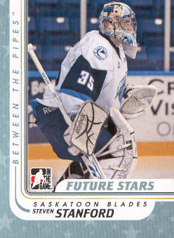 2010-11 Between The Pipes #41 Steven Stanford