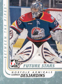 2010-11 Between The Pipes #53 Cedrik Desjardins