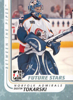 2010-11 Between The Pipes #57 Dustin Tokarski