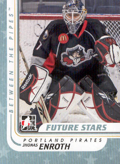 2010-11 Between The Pipes #67 Jhonas Enroth
