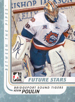 2010-11 Between The Pipes #72 Kevin Poulin