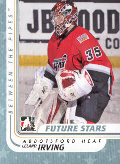 2010-11 Between The Pipes #73 Leland Irving