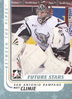 2010-11 Between The Pipes #76 Matt Climie