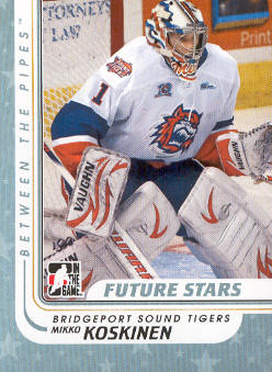2010-11 Between The Pipes #80 Mikko Koskinen