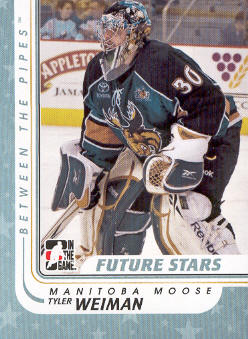 2010-11 Between The Pipes #86 Tyler Weiman