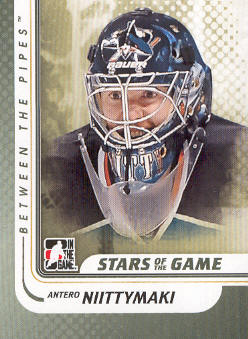 2010-11 Between The Pipes #89 Antero Niittymaki