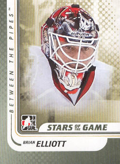 2010-11 Between The Pipes #92 Brian Elliott