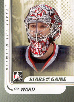 2010-11 Between The Pipes #93 Cam Ward
