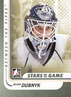 2010-11 Between The Pipes #102 Devan Dubnyk