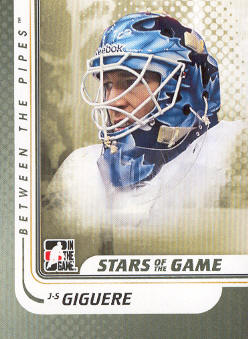 2010-11 Between The Pipes #107 Jean-Sebastien Giguere