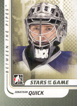 2010-11 Between The Pipes #114 Jonathan Quick