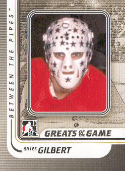 2010-11 Between The Pipes #162 Gilles Gilbert front image