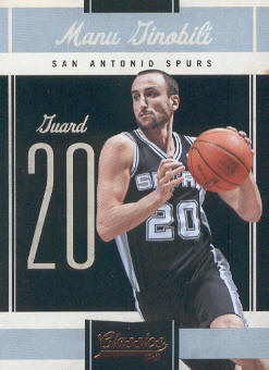 2010-11 Classics #7 Manu Ginobili
