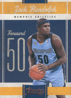 2010-11 Classics #12 Zach Randolph