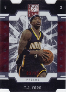 2009-10 Donruss Elite Status #43 T.J. Ford/95