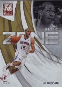 2009-10 Donruss Elite In the Zone Gold #10 Al Horford
