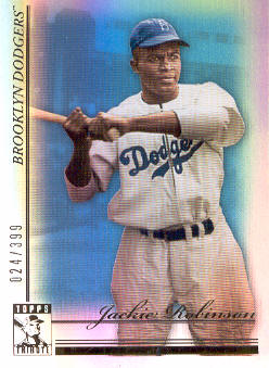 2010 Topps Tribute Blue #9 Jackie Robinson