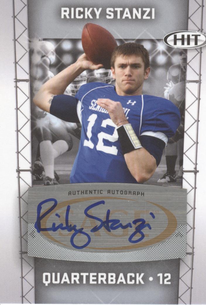 2011 SAGE HIT Autographs Silver #62 Ricky Stanzi