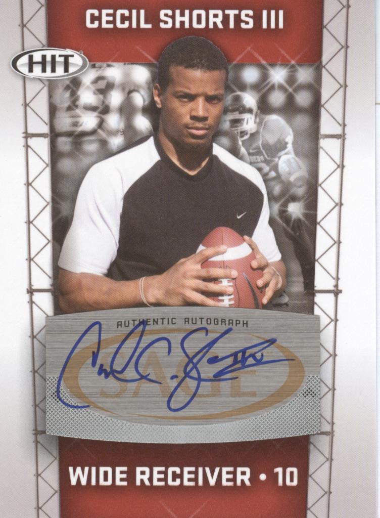 2011 SAGE HIT Autographs #69 Cecil Shorts