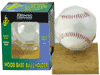Case of 36 - Ultra Pro Wood Base Baseball Holder (Light Wood)