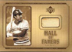 2001 Upper Deck Hall of Famers Game Bat #B-TP, Tony Perez
