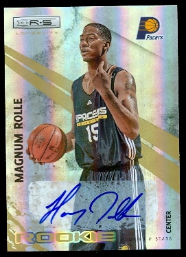 2010-11 Rookies and Stars Longevity Signatures #127 Magnum Rolle/799