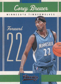 2010-11 Classics #38 Corey Brewer