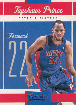 2010-11 Classics #81 Tayshaun Prince