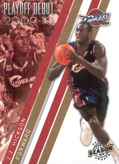 2009-10 Panini Season Update Playoff Debuts #13 J.J. Hickson